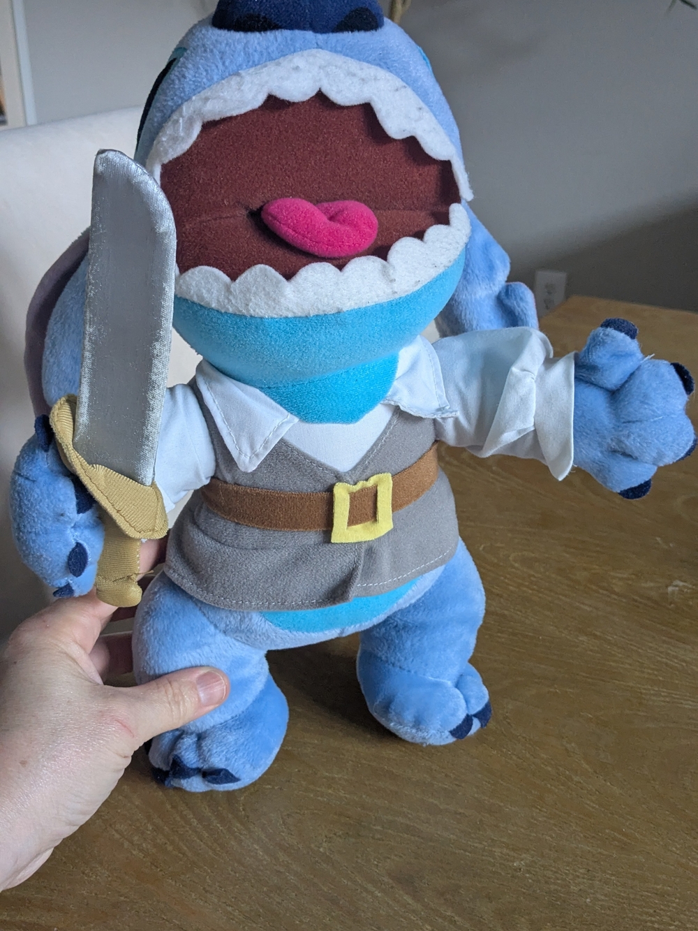Disney 10-in Lilo & Stitch Pirate Plush Character Sega